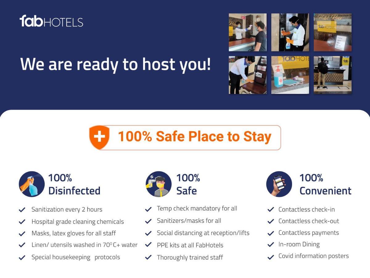 Fabhotel Hill View Jubilee Hills Hyderabad Exteriör bild